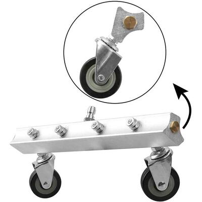高压洗车机车底刷不钢加长杆连接杆汽不锈钢6581/车4快插底锈盘清
