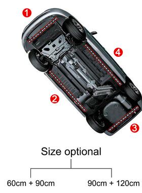Am控azon60*909*160-90902遥0汽车底盘灯R0GB七彩控音乐声一拖四