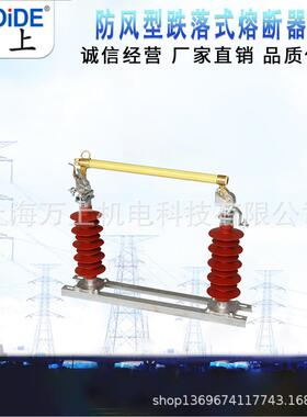 户RW6-66/2外高压跌落式熔断器W666/200A硅橡胶柱上保险开-关HRRW