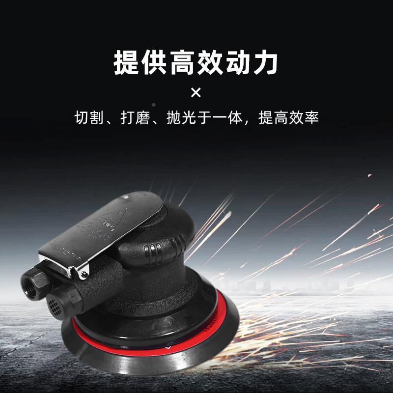轴5寸方气动打JRN磨气磨机气工具抛光砂光打蜡机气动动工具