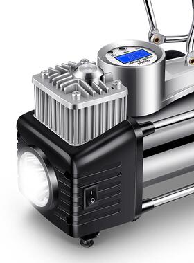 车载充气泵用金属双缸高40918压车大功率携便式汽越野车轮胎电动