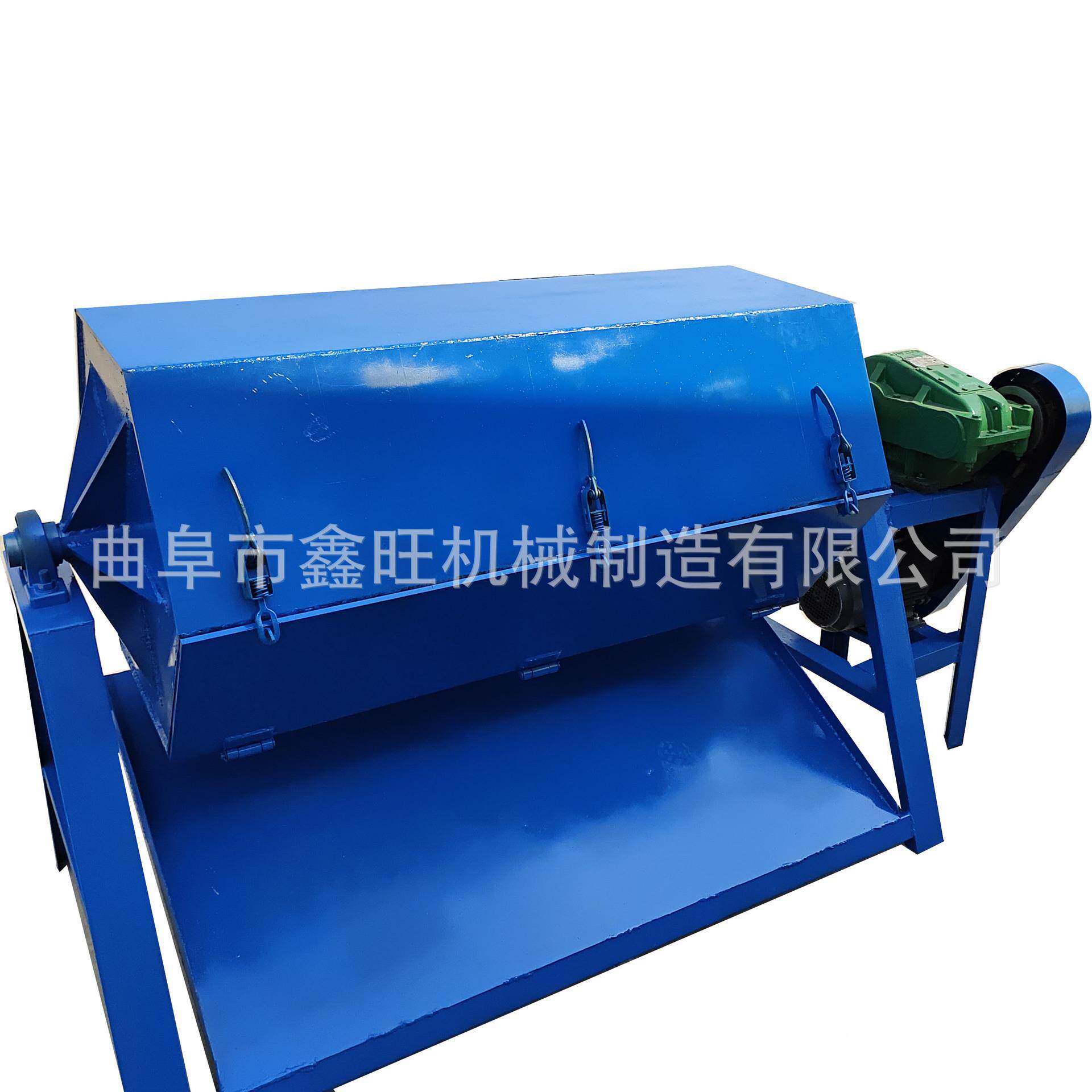 干六滚筒研磨机设备铁件金属除锈磨机角批量鹅卵抛石磨YEG圆光机