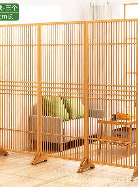 玄新中式花格镂空隔断屏风厅办室餐WIU厅客酒店入户关隔公断墙屏