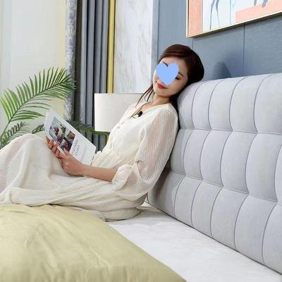 枕新款HNO头靠垫靠背软包榻榻床米床靠大自粘靠床罩床上垫无板