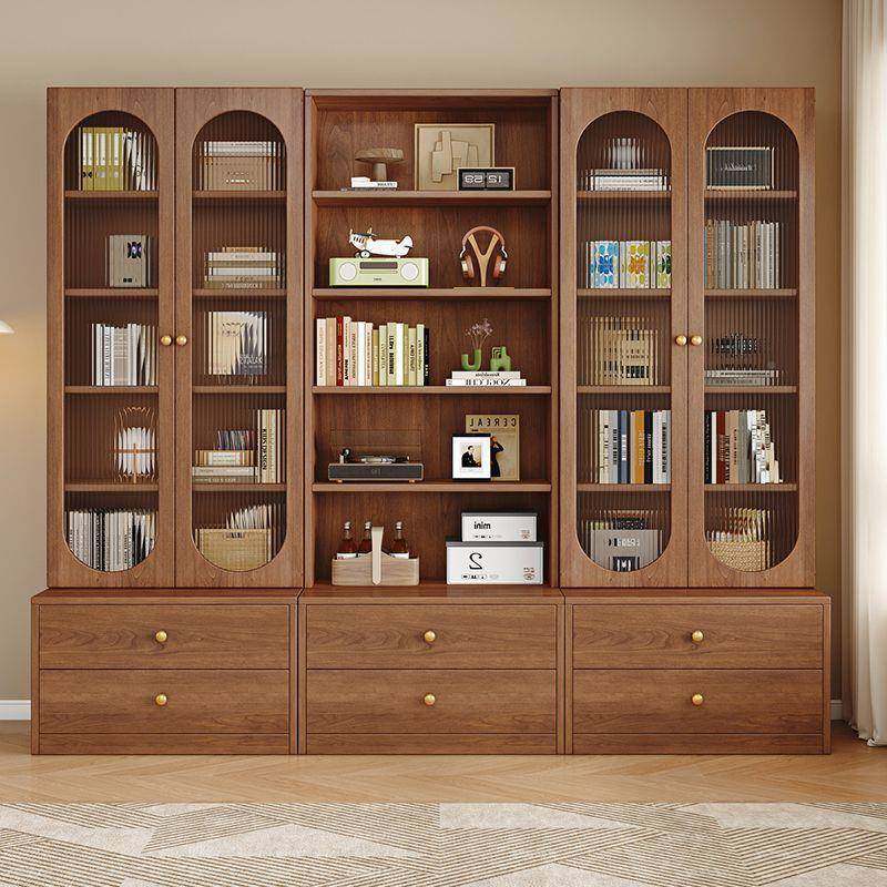 化示展柜书架实木书组合书AVK柜一体带卡座柜书柜去落地客厅满墙,住宅家具,书架,淘宝优惠券,粉丝福利购,淘宝优惠卷
