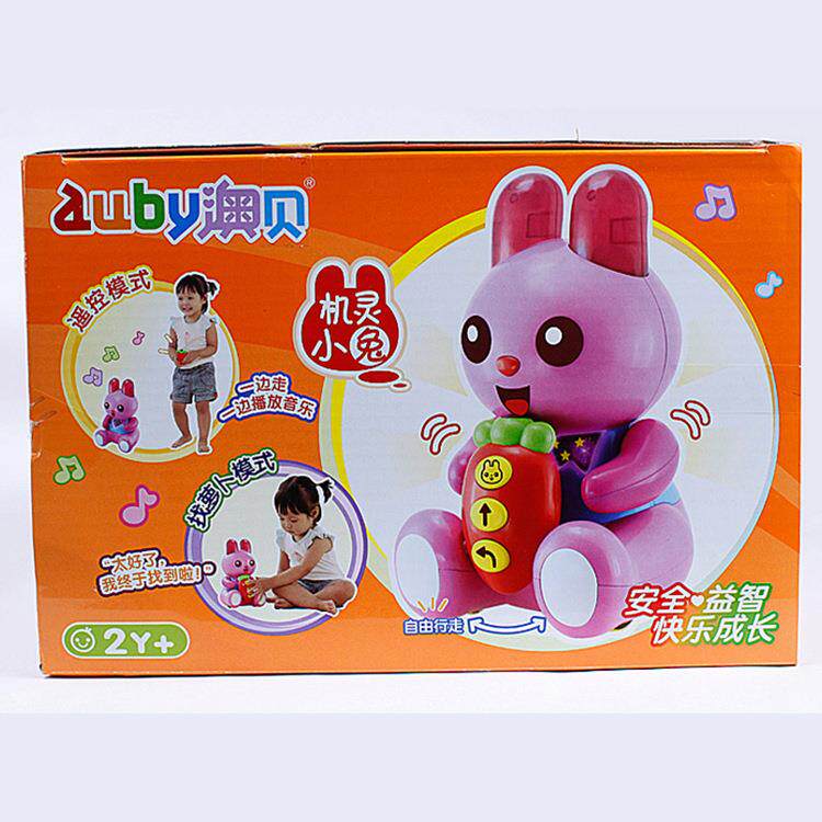 澳早贝幼儿聪明小兔463421遥控智能教玩HIY具奥贝婴儿玩具