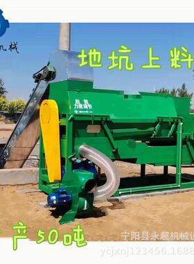 河南大玉粒米脱粒机时产50吨玉米粒型机玉米脱机可脱IFK铲车上料