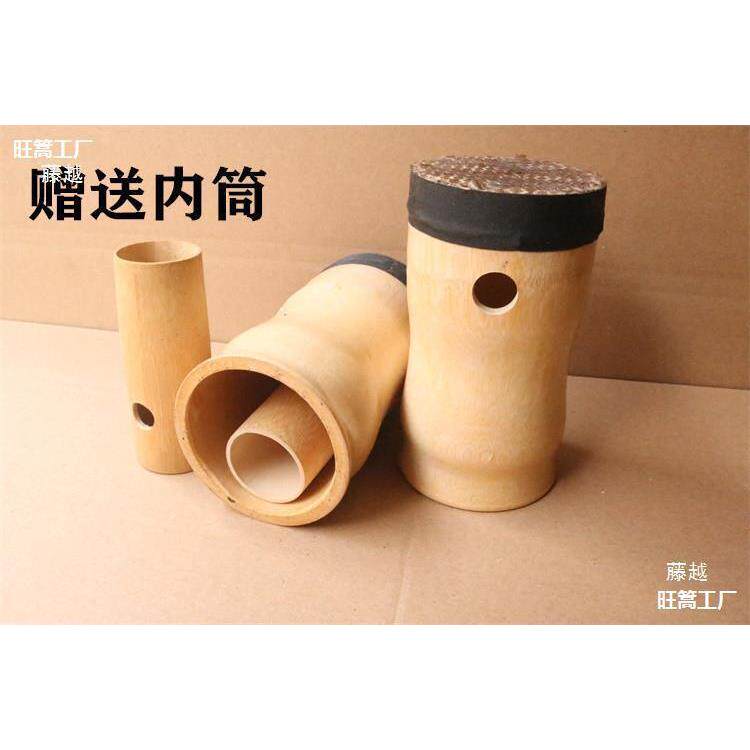 二胡琴筒花鼓大筒蒙WPK皮筒筒圆二胡六角筒筒托二胡带配件