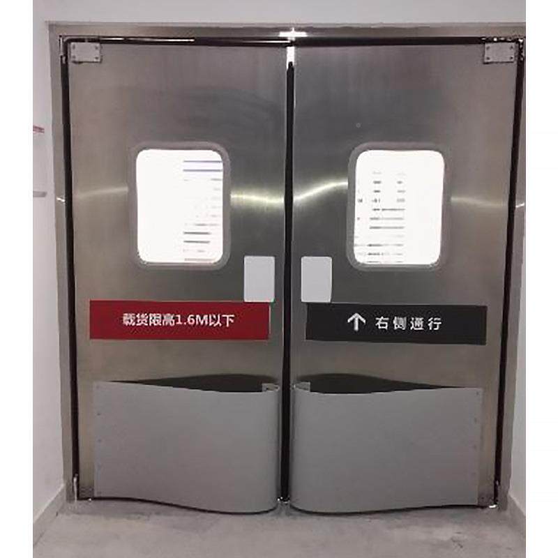 由门防撞门自由防撞门不锈食钢门净941化门洁净门品厂自专用