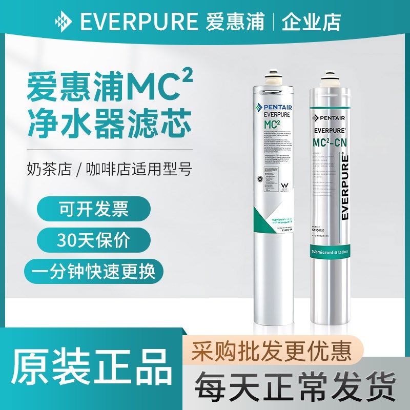 爱惠浦mc2滤芯商用原装通用直饮大流量净水器SA950720配件耗材