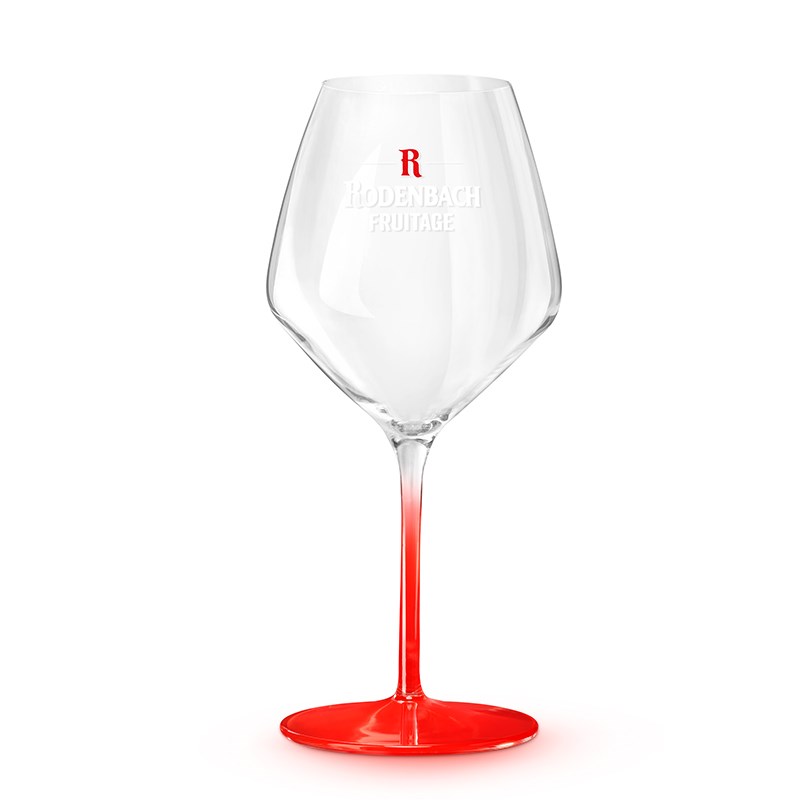 比利时进口 法兰德斯罗登巴赫啤酒杯 红脚高脚杯250ml*1个