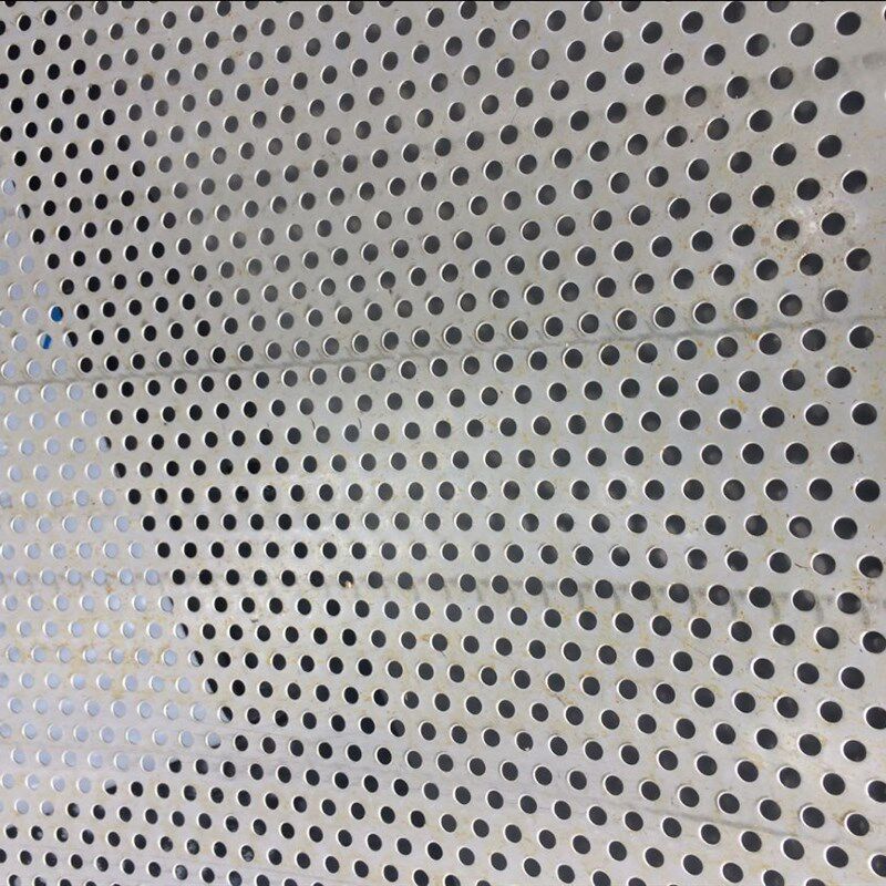 304不锈钢冲孔板网/冲孔板/穿孔网板/圆孔板/1.0厚*5毫米孔/1*2米