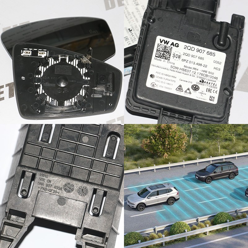 大众探歌迈腾cc帕萨特速腾途观l途昂并线辅助原厂变道盲区监测