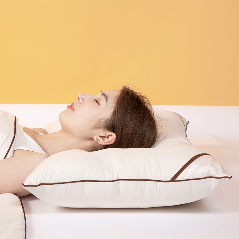 正安睡力铺艾绒肩颈磁疗枕头可拆洗艾绒包U型人体工学护颈送枕套