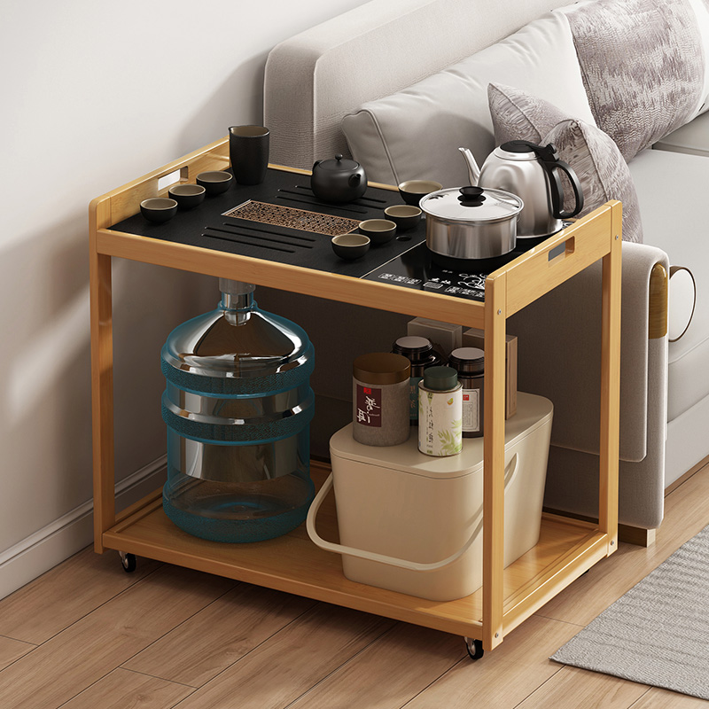 沙发边几可移动茶几烧水壶一体茶台客厅侧边柜非实木茶桌2024新款