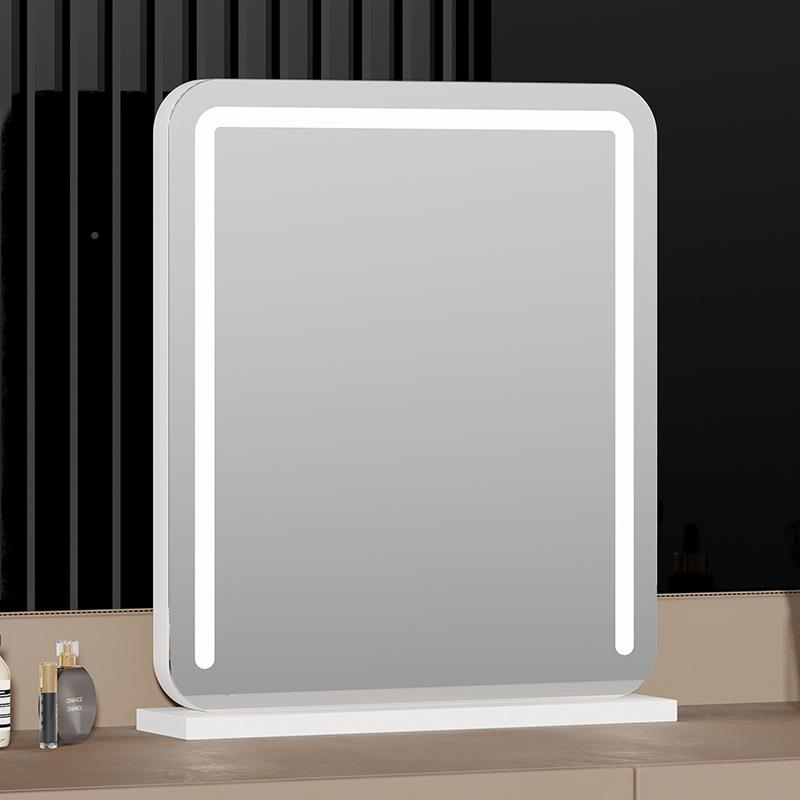 智能摸LED光色调大方镜家用台式桌面梳妆台触影310楼三美妆梳妆镜