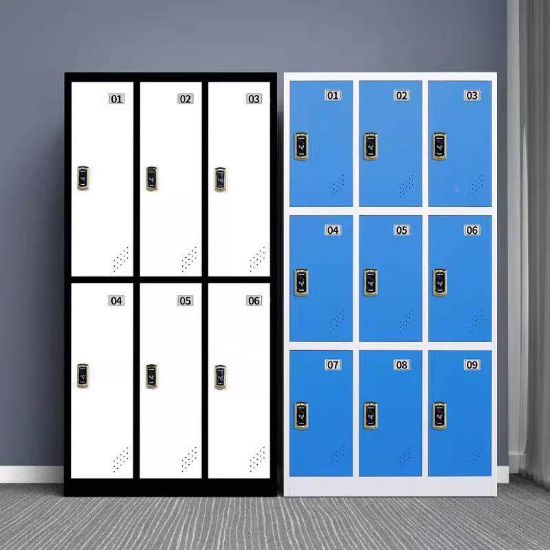 员文件柜更衣柜工房健身存包柜室铁皮柜带感浴应锁高强度OLJ-GYG