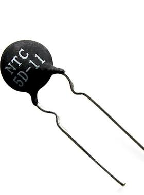 国产NT5C热敏电阻NTC5D-11欧片径11MM温度热敏DPM负电阻现货直销