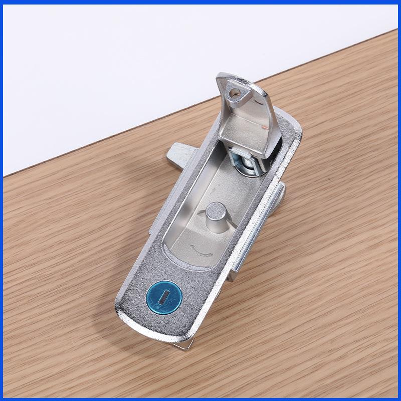 XAX71按锁压式防平面锁MS727转XAX71MS动把手备电控箱机柜门锁工