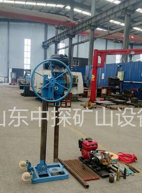 测土层岩石混凝土打孔取芯疏通声管可探调速用多途地质勘FTY钻机
