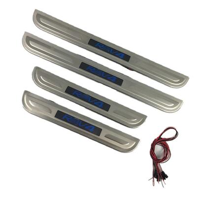 09RAV4LED门槛条049-13A9V4LED门R槛条0832RAV迎宾踏板LED