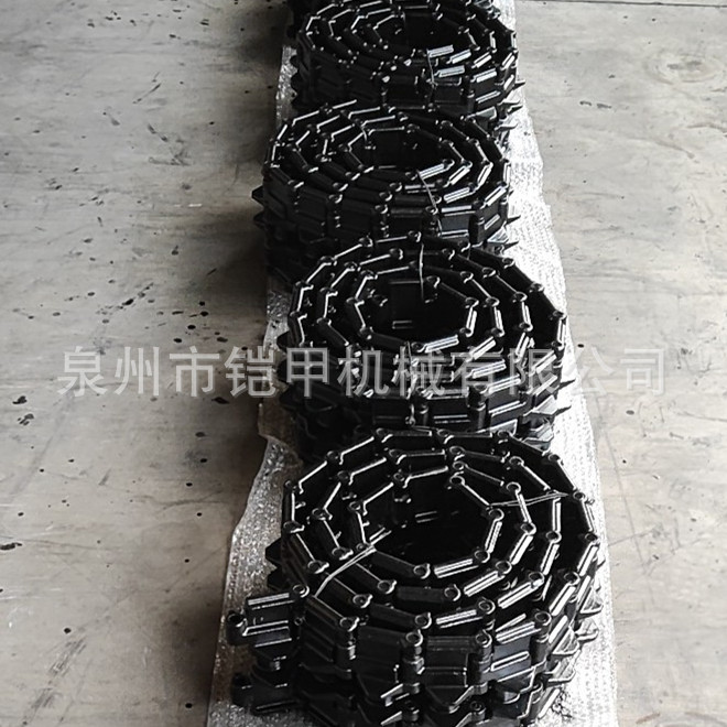 迷你挖72节距行走履带锻造