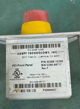 ADEPT操作盒 30356-10358 控制盒 拆机现货,