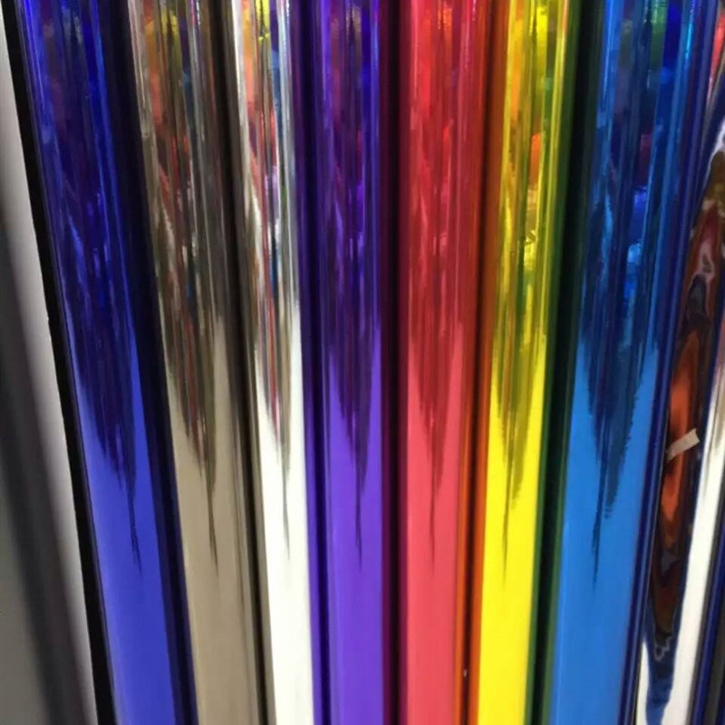 汽车电镀膜镜面 可拉伸全车身亮光改色膜 内饰贴纸改装车贴膜