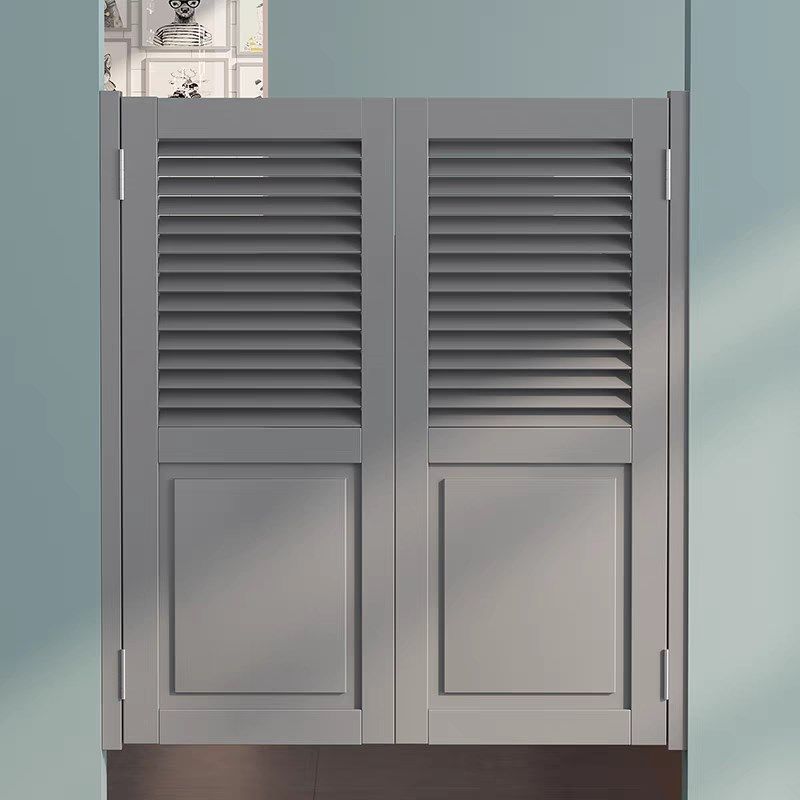 简约牛仔门百叶门半腰门隔断门厠所门栅栏门酒吧门吧台自由门定制