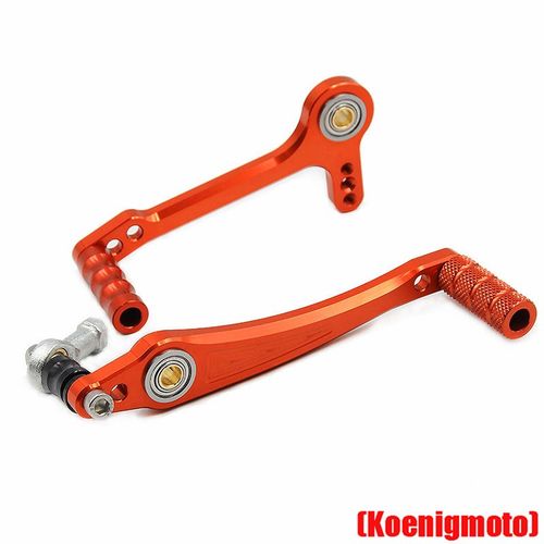 适用KTM杜克DUKE250升高脚踏配件RC125/200/390离合刹车杆改装件