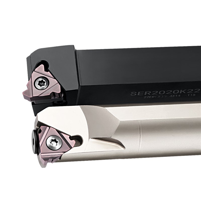 梯型牙刀排美制PI石油钻杆0度外牙内孔t型螺纹机夹刀片挑丝刀头