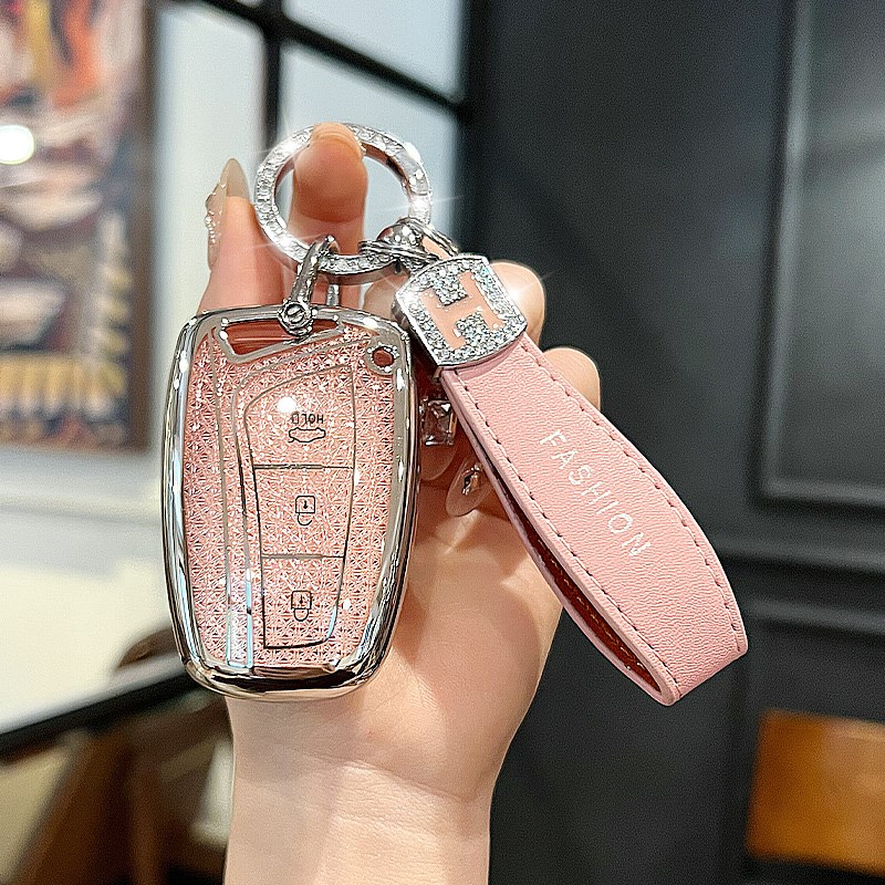 北京现代老款朗动钥匙套索纳塔八专用老款ix35汽车遥控保护壳包扣