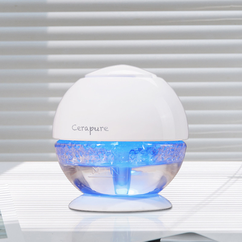 小型空气净化器家用办公室水洗过滤桌面除灰尘除异味清新氧吧健康