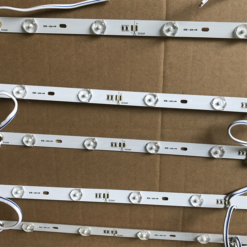 LED 3030 2V漫反射透镜软膜天花吊顶拉布卡布卷帘灯条灯箱背光源