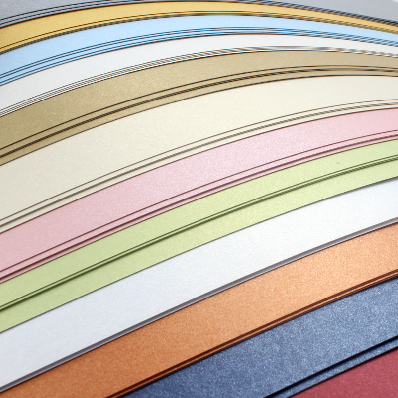 元浩珠光卡纸彩色手工材料0g儿童特种艺术纸硬冰白封面纸厚手工纸