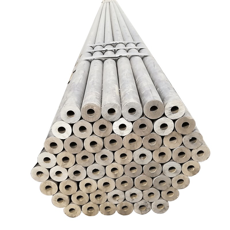 Gcr15轴承钢管无缝管2crmo合金管厚壁cr大小口径空心圆管切割