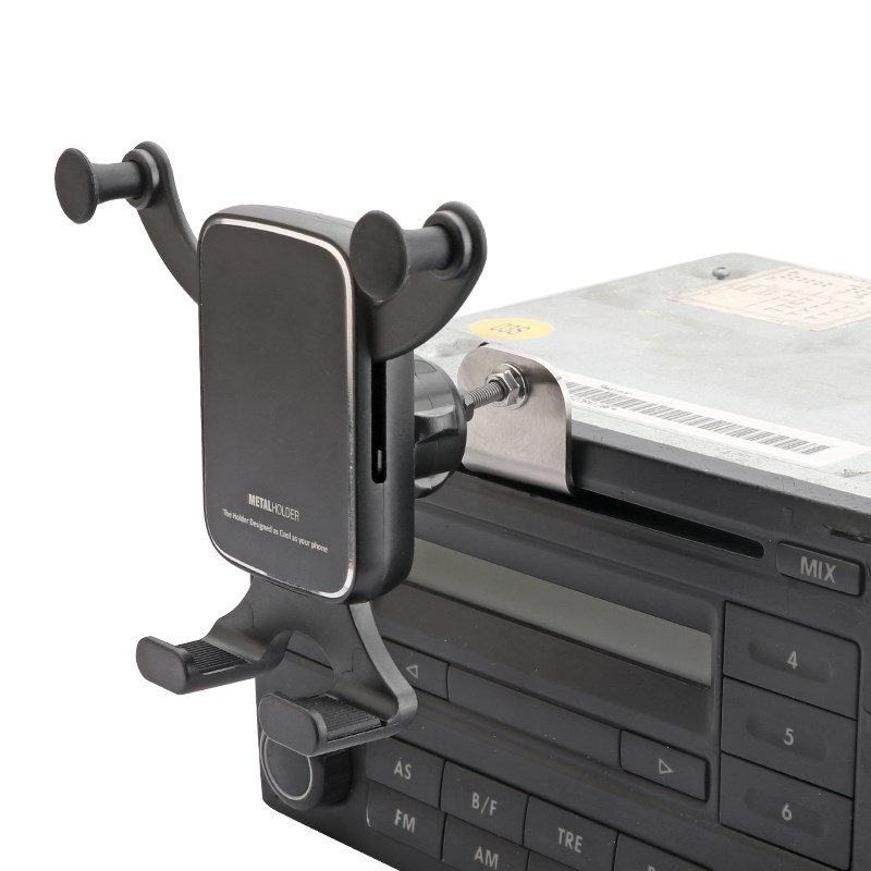 CD口用重力支撑联动车载支架汽车用车内导航多功能可横竖屏通用