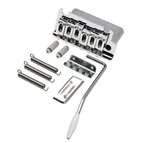 小双摇电吉他颤音琴桥 ST两点式悬浮拉弦板 美芬日芬墨芬专业配件