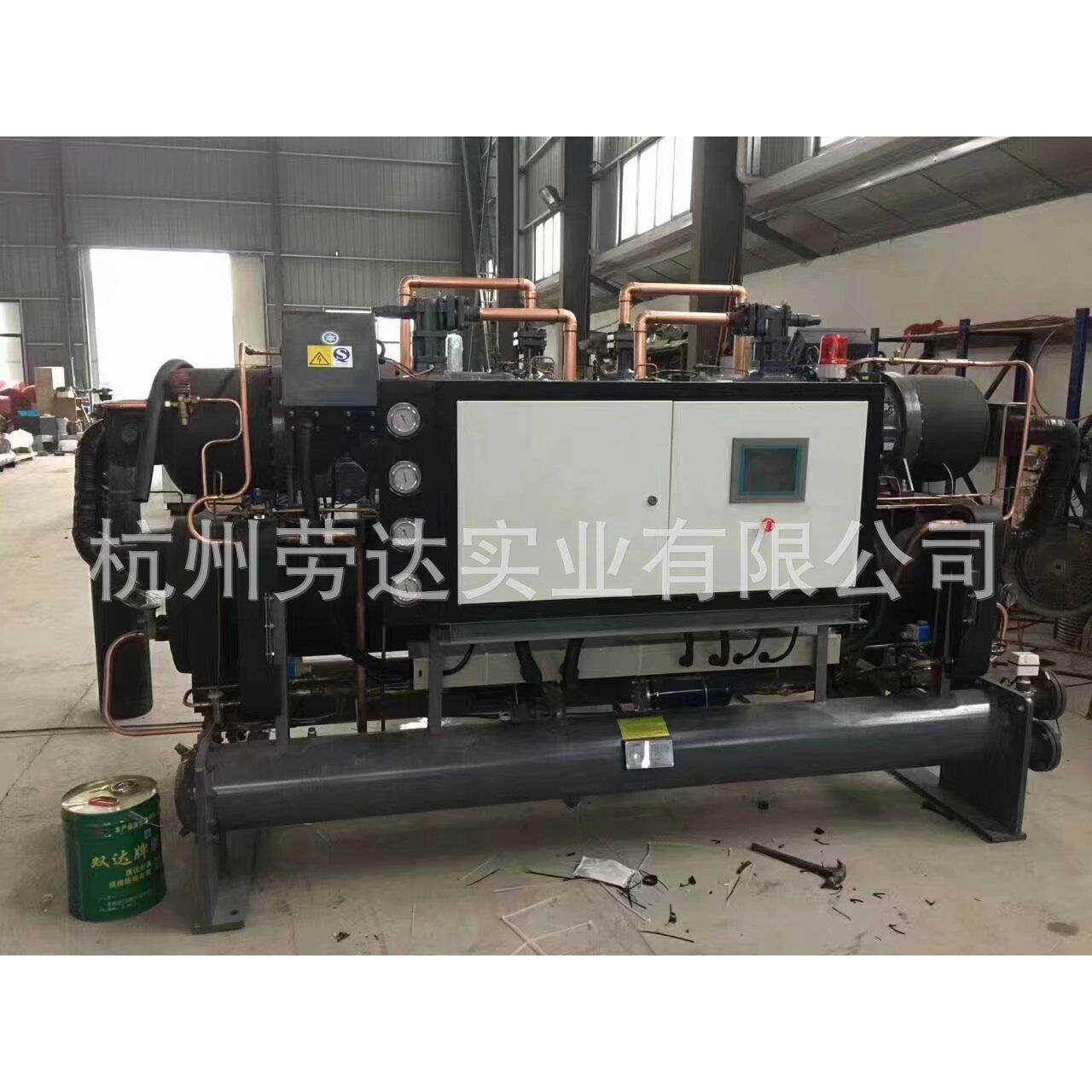 汉钟螺杆式冷水机半封闭双螺杆冷水机组工艺简便易损件少操作简单