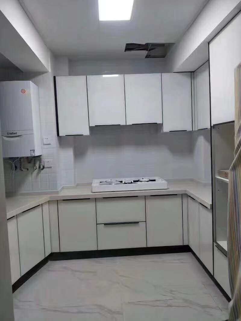 重庆橱柜门晶刚门金钢门橱柜门板定做订制模压门3c钢化玻璃柜门