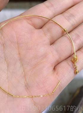 正品s925纯银法万银能手镯可古穿珠子的针式手手环DIY饰品錬配件