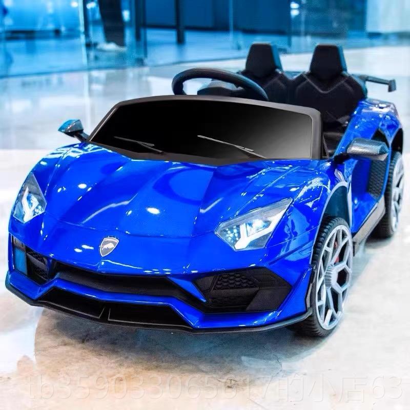 正品兰博基儿童电动车四轮孩带遥尼控汽车玩男女宝宝小可坐人具车