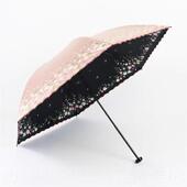 正品 上海故事防进口超轻型防晒太阳伞紫外线乙烯基遮阳紧凑型便材