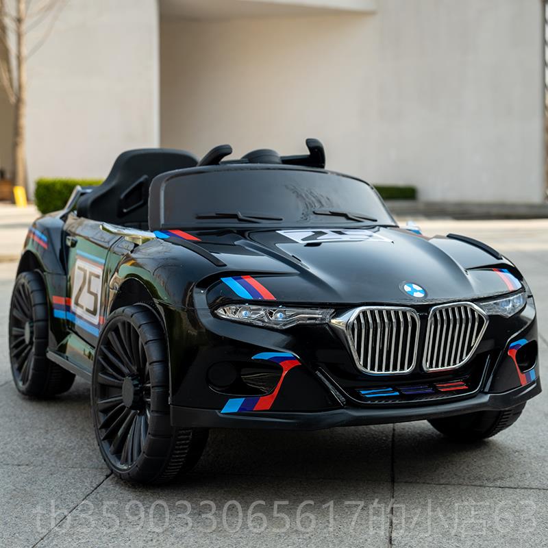 正品儿童电动汽车四轮加可坐人带遥控男女小孩车充玩大具宝宝电瓶