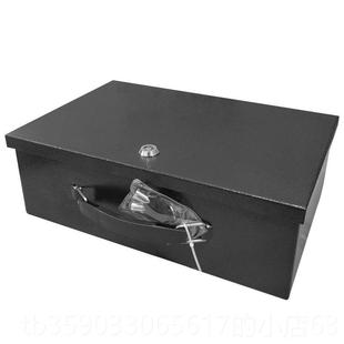 正品手提防火险箱带锁铁盒钱箱A纸张办保5公家居纳保险盒证件收纳