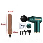 正品 膜肌肉运放松电动按摩器震动按枪摩枪女士动健身器材迷你颈筋