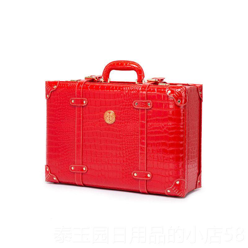 高档采购产品礼品盒，礼锁品盒手，新娘嫁妆，婚礼嫁妆盒，红色手