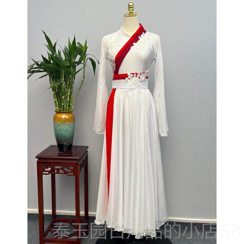 高档古典演出女飘逸2026新舞款汉服服汉唐美丽的神话舞蹈服装气仙