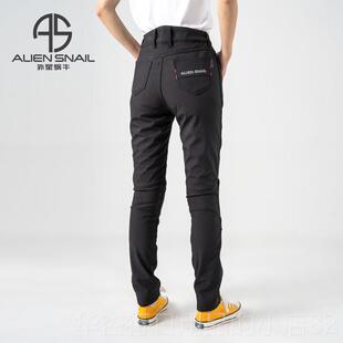 保暖防风修身 正品 女冬季 风骑行裤 C级E护具摩托车骑行 外星蜗牛御款