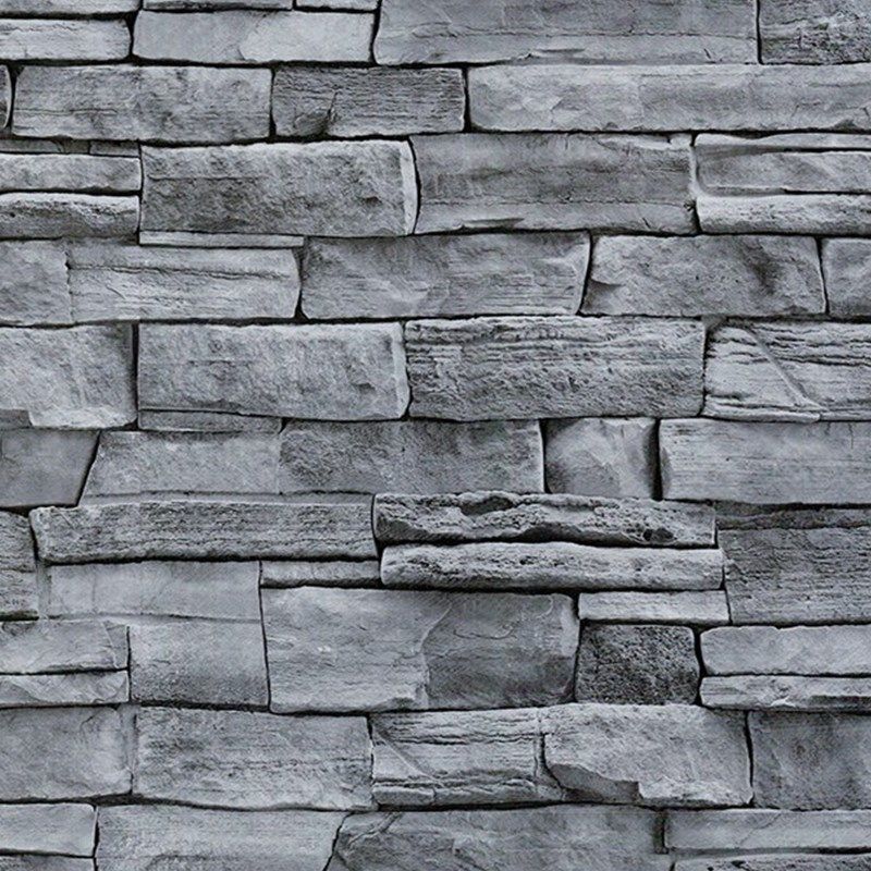 青石岩纹防水平面壁纸复古文化石仿真砖纹PVC餐厅背景墙自粘墙纸,家居饰品,软装墙贴,淘宝优惠券,粉丝福利购,淘宝优惠卷